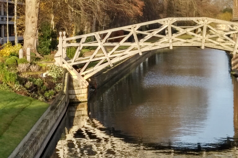 The fascinating Mathematical bridge connecting Queens’ College over the River Cam